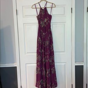 New York & Company halter maxi dress